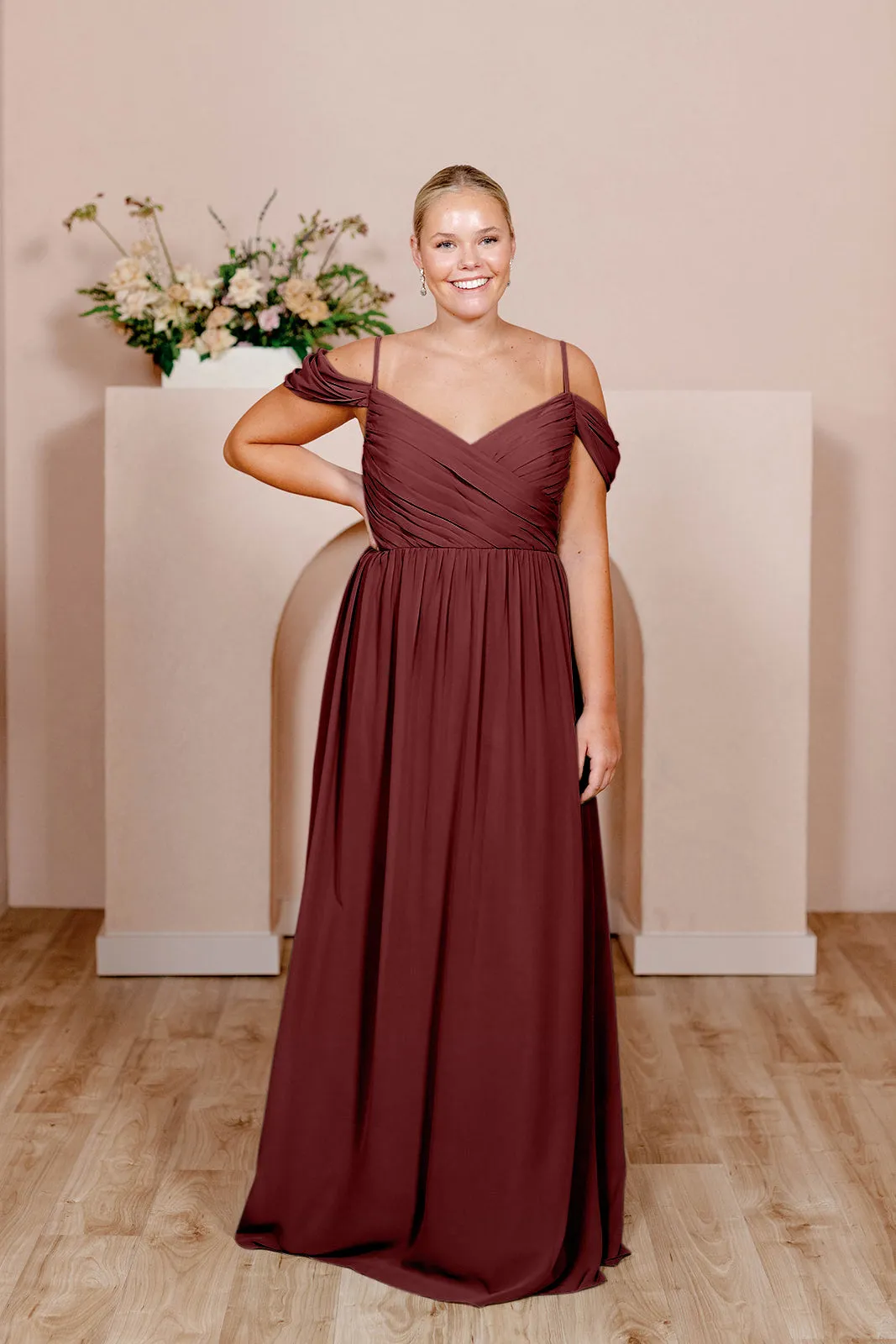 Lily Chiffon Dress | Made To Order