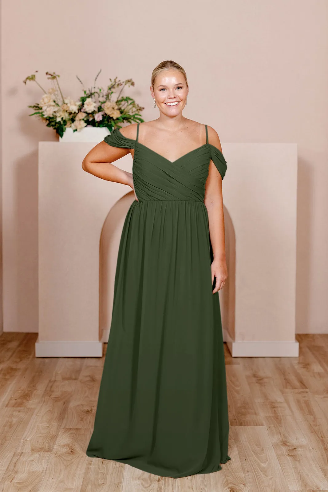 Lily Chiffon Dress | Made To Order