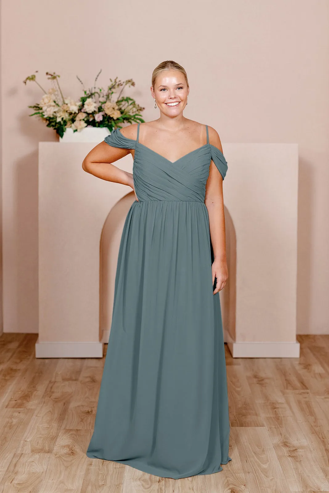 Lily Chiffon Dress | Made To Order