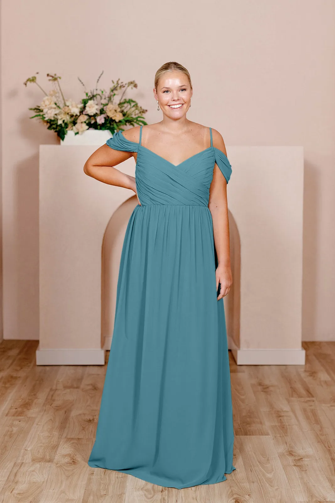 Lily Chiffon Dress | Made To Order