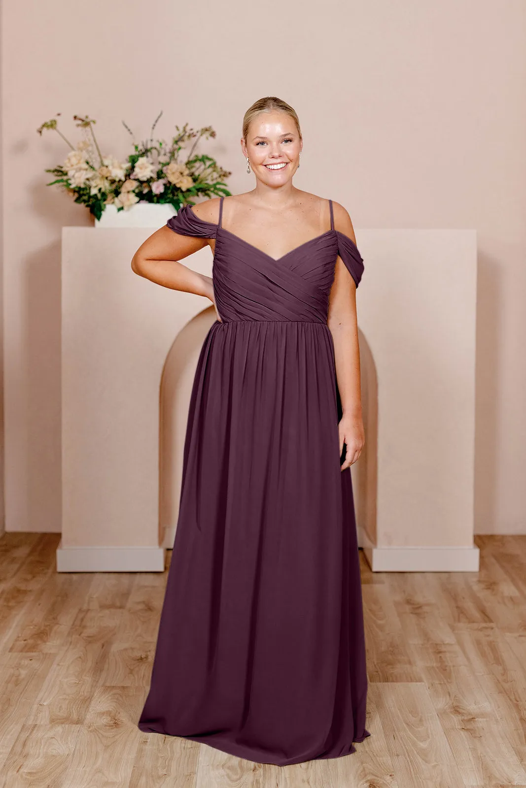 Lily Chiffon Dress | Made To Order