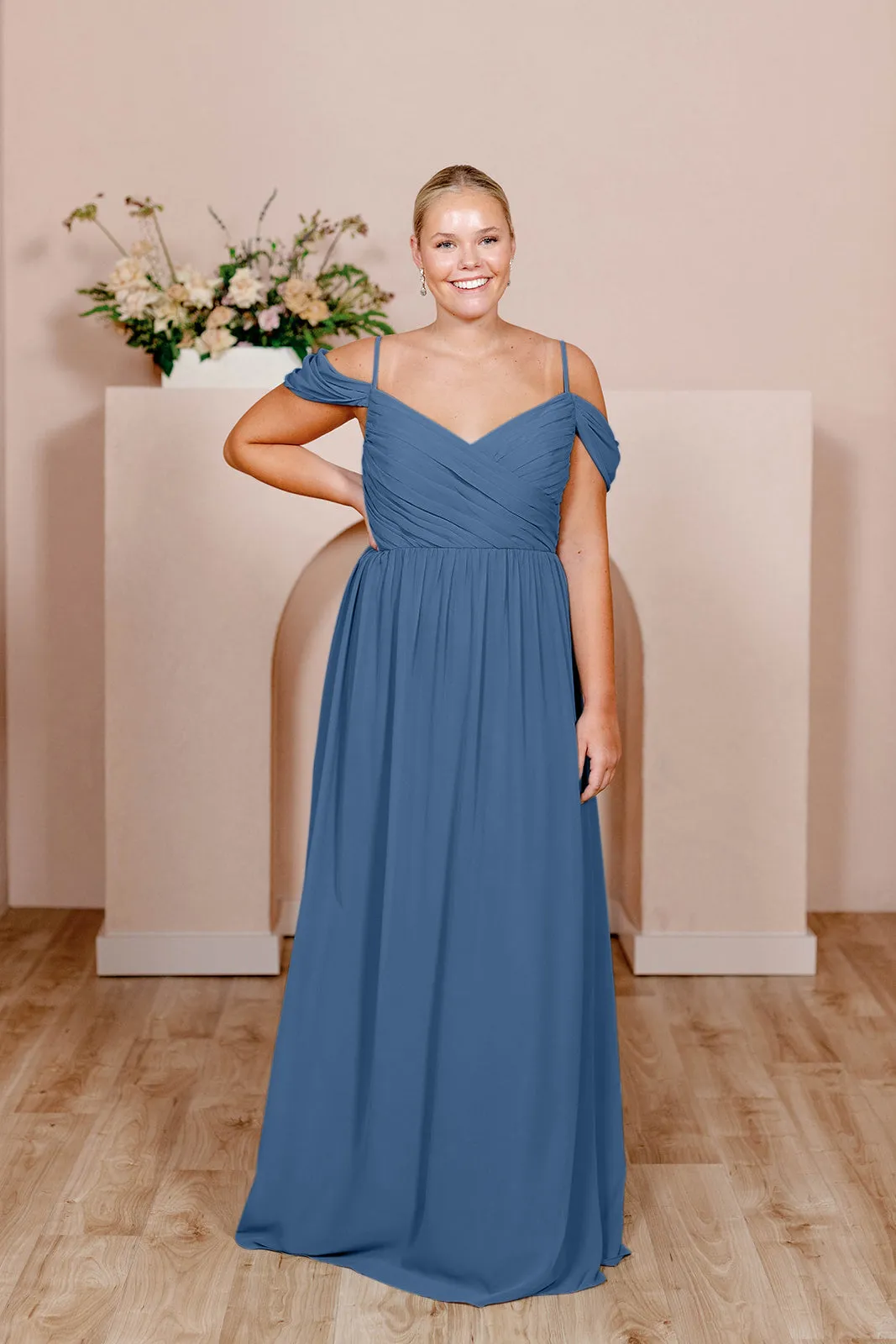 Lily Chiffon Dress | Made To Order