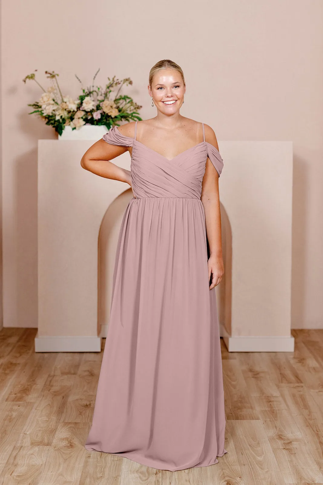 Lily Chiffon Dress | Made To Order