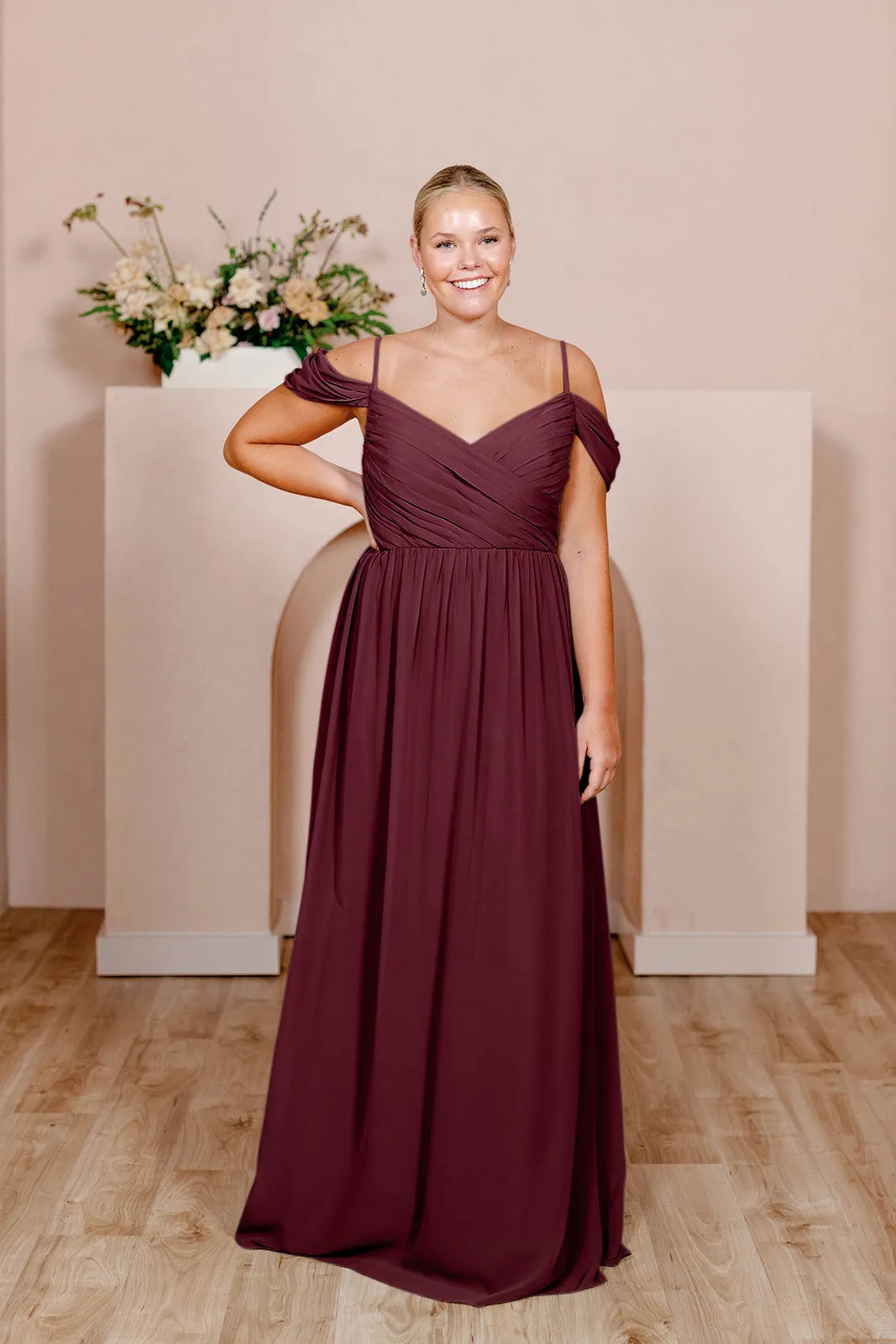 Lily Chiffon Dress | Made To Order
