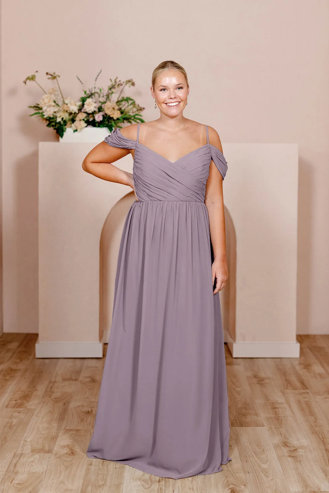 Lily Chiffon Dress | Made To Order
