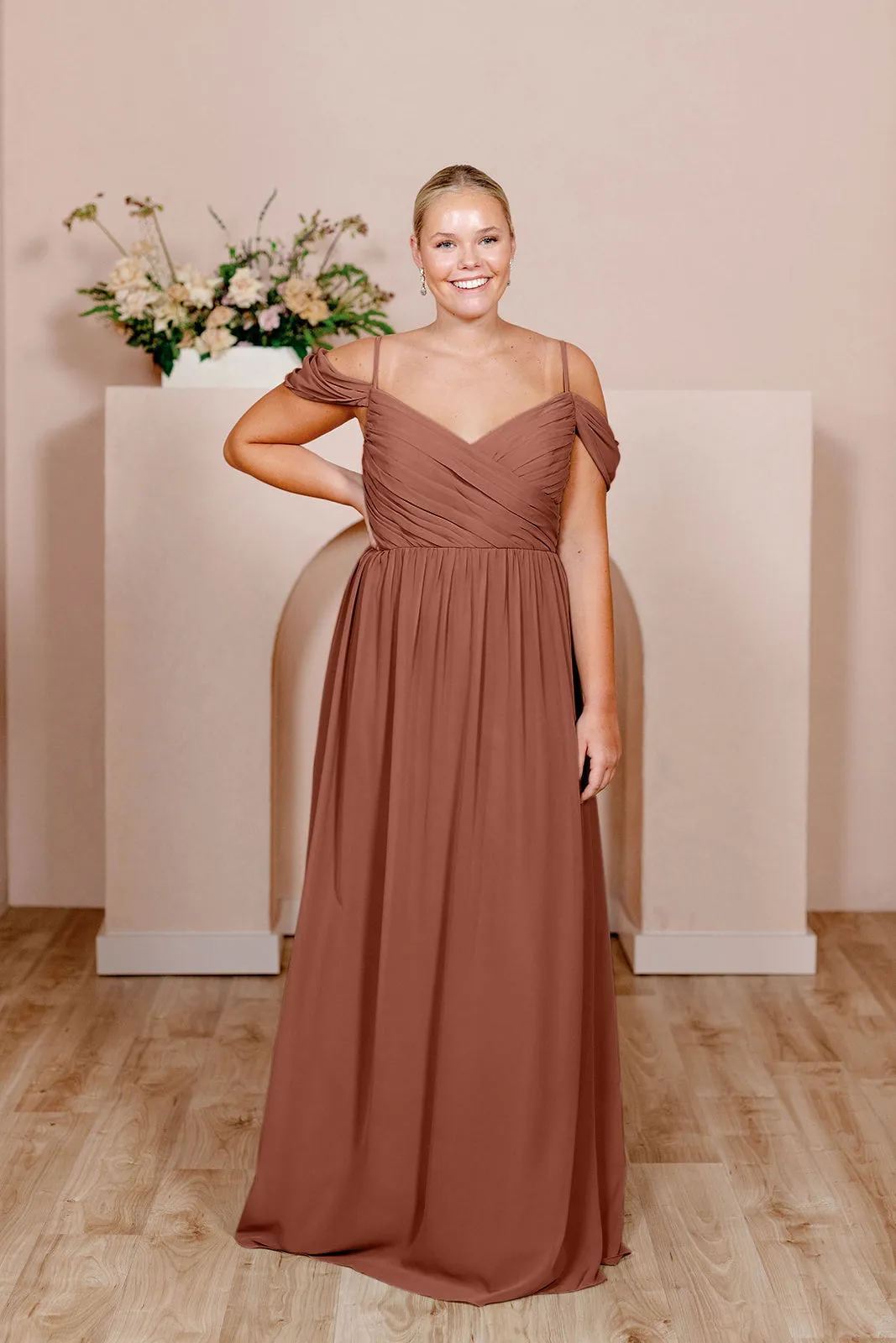 Lily Chiffon Dress | Made To Order