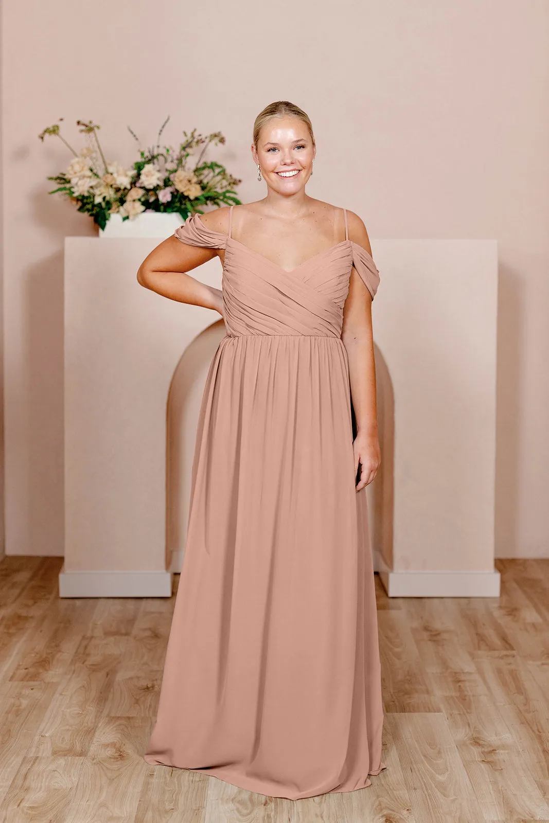 Lily Chiffon Dress | Made To Order