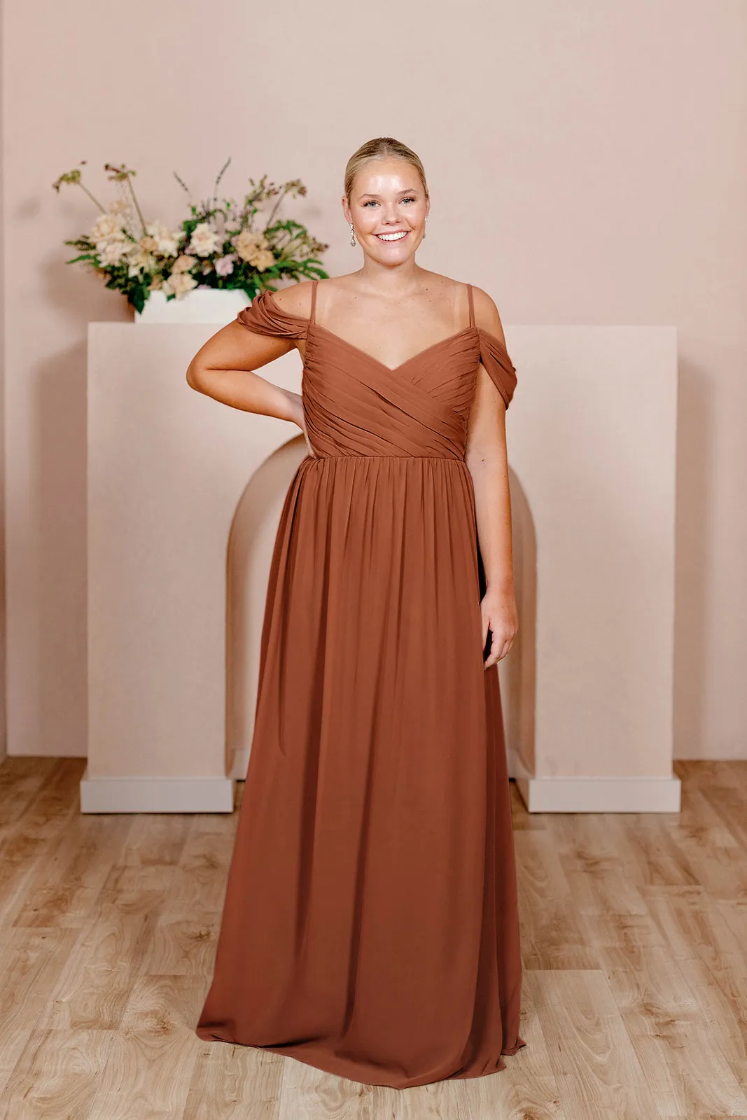Lily Chiffon Dress | Made To Order
