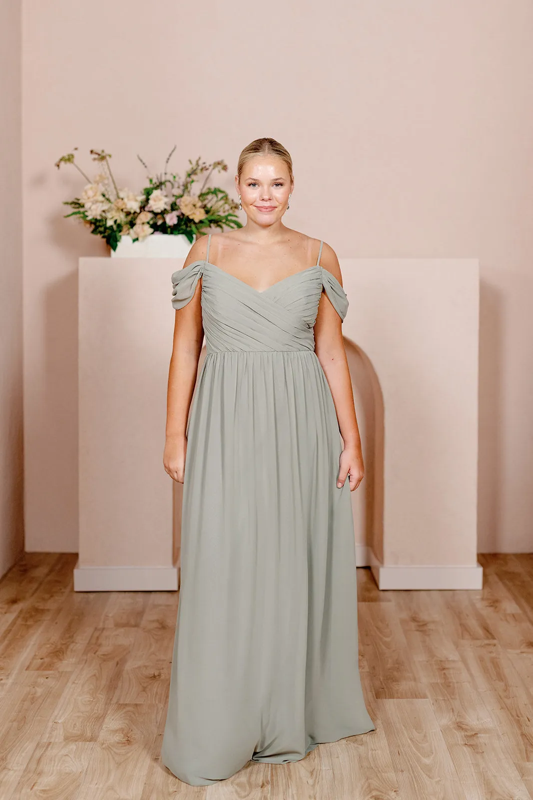 Lily Chiffon Dress | Made To Order