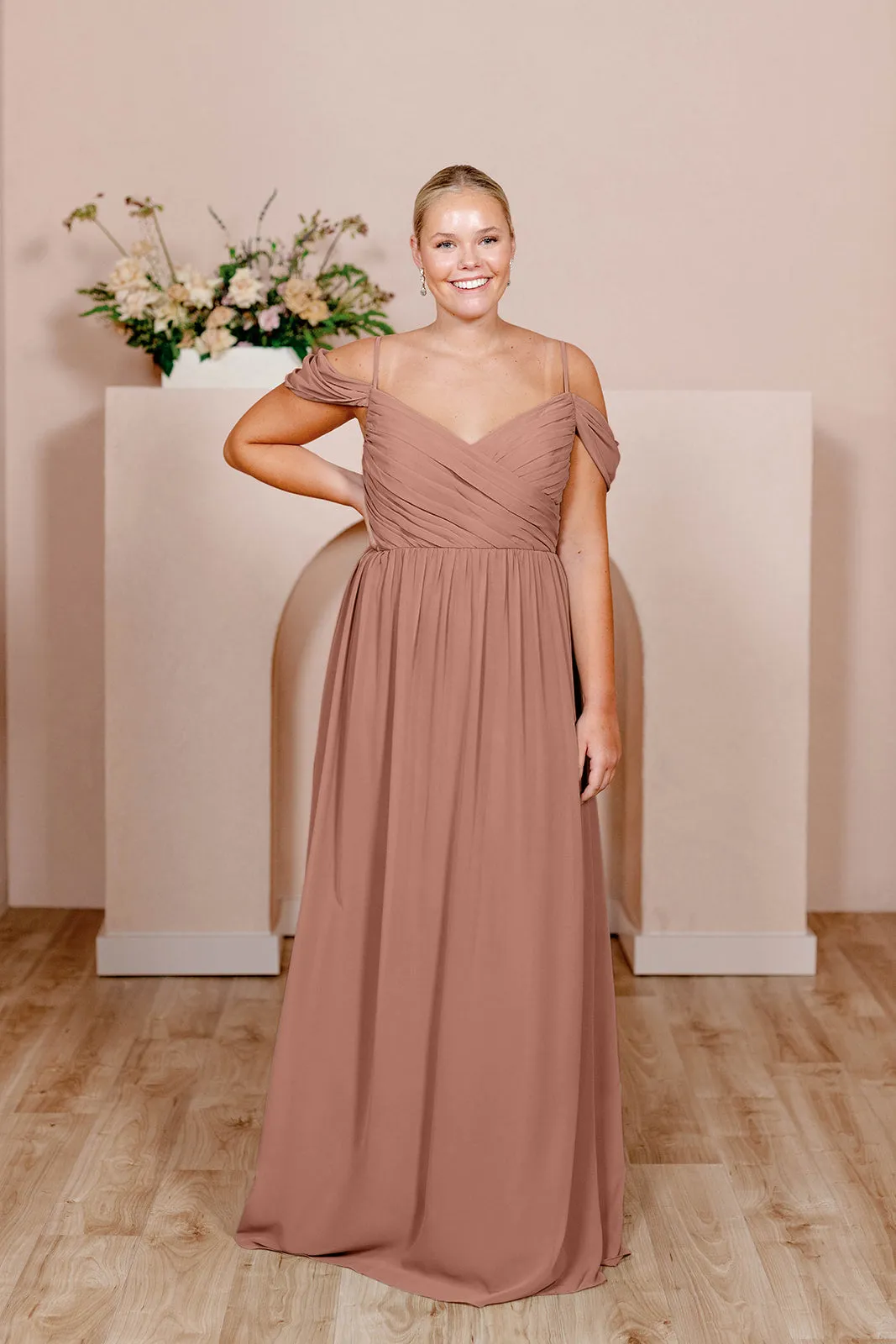 Lily Chiffon Dress | Made To Order