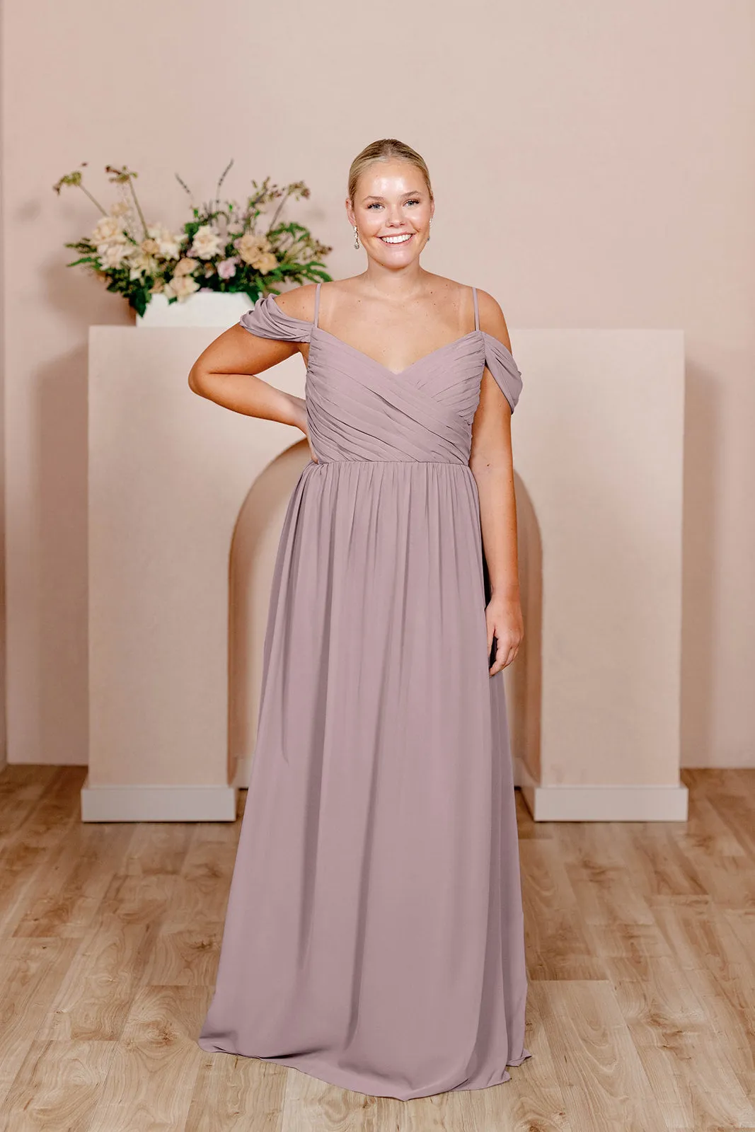 Lily Chiffon Dress | Made To Order