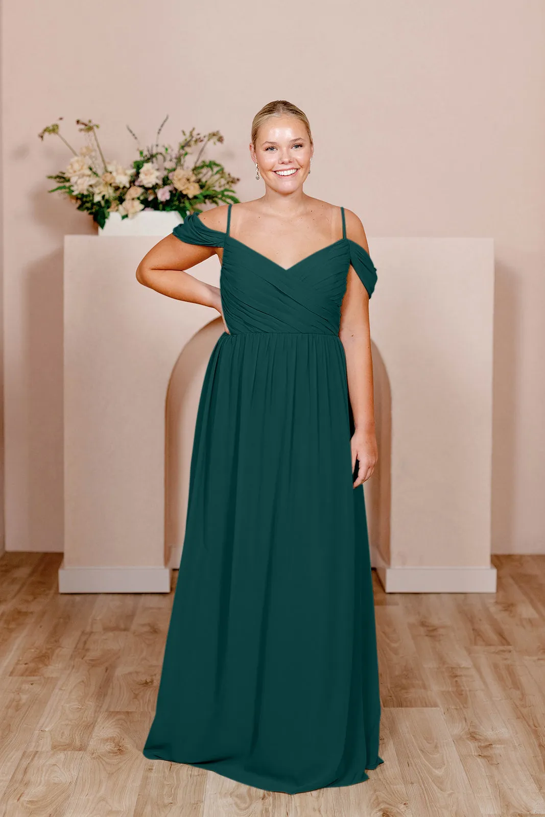 Lily Chiffon Dress | Made To Order
