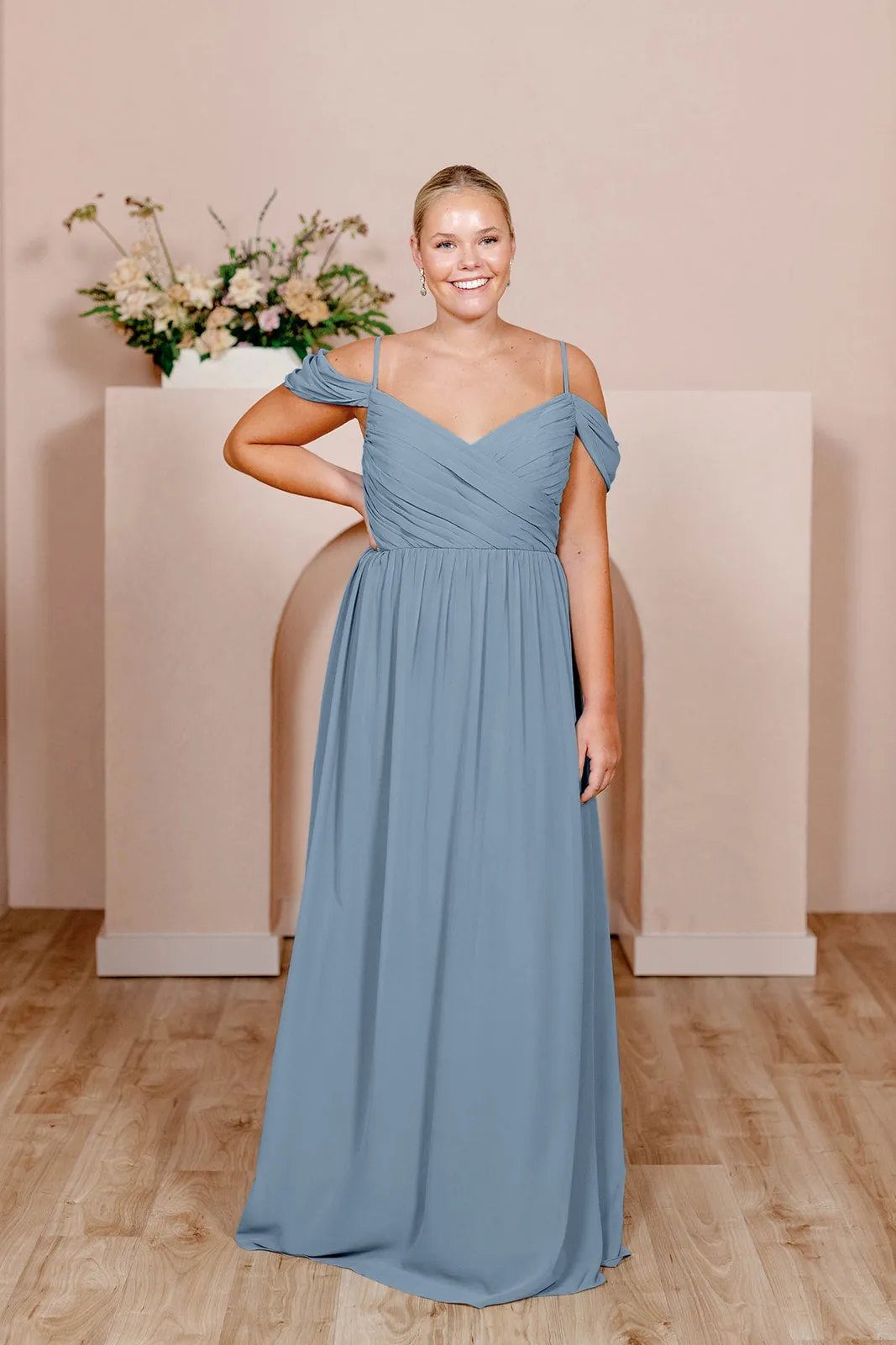 Lily Chiffon Dress | Made To Order