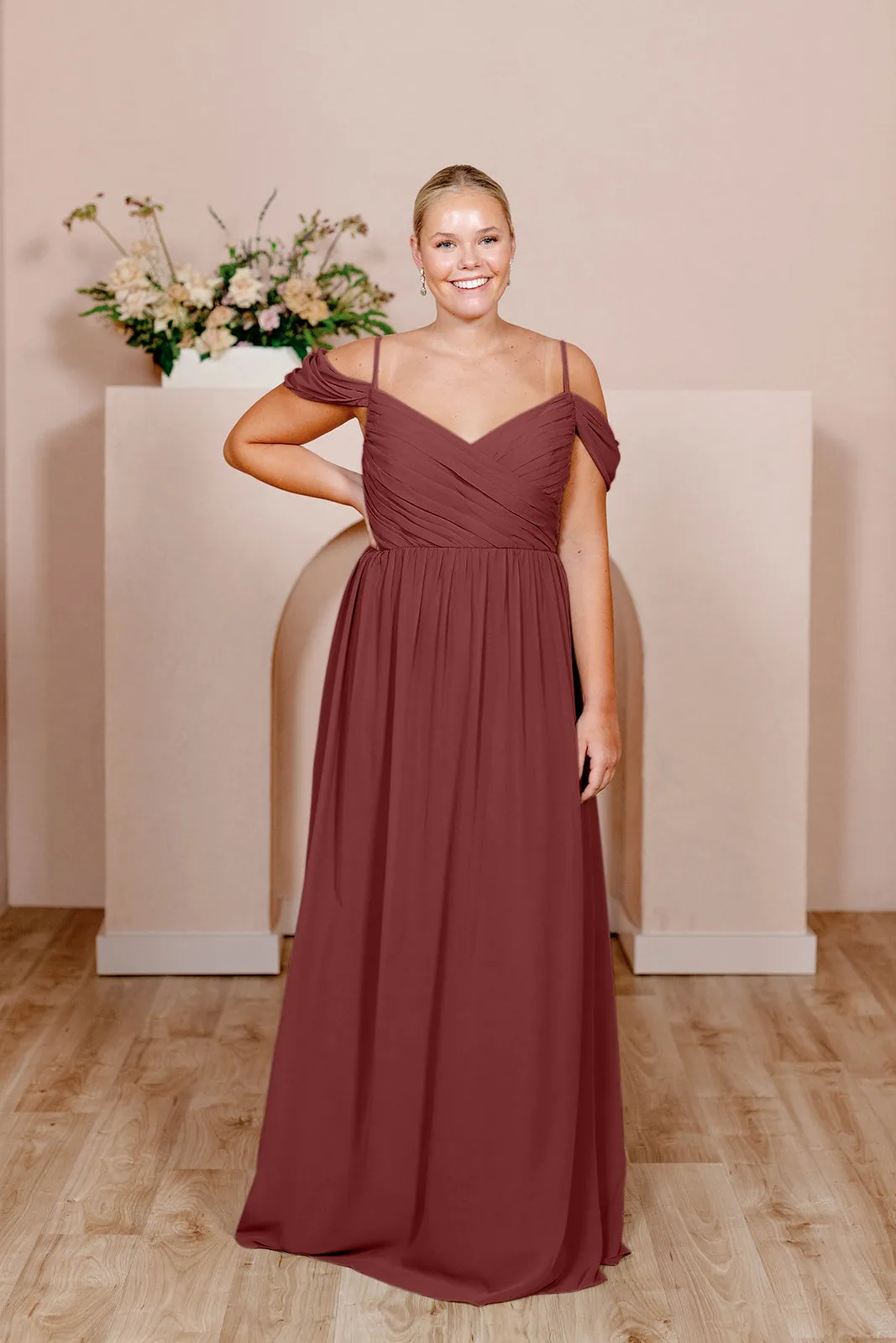 Lily Chiffon Dress | Made To Order
