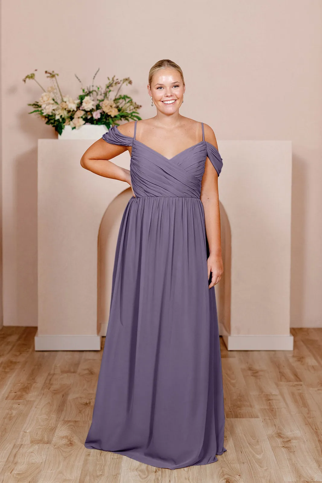 Lily Chiffon Dress | Made To Order