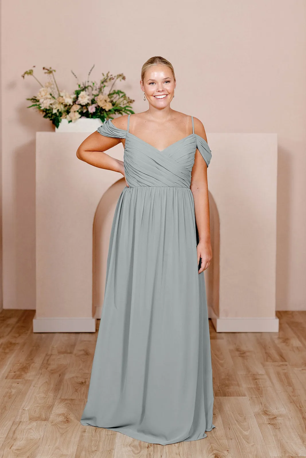 Lily Chiffon Dress | Made To Order