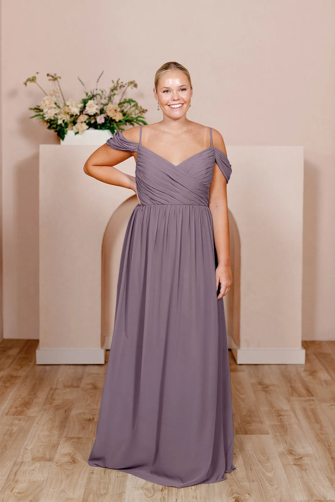Lily Chiffon Dress | Made To Order