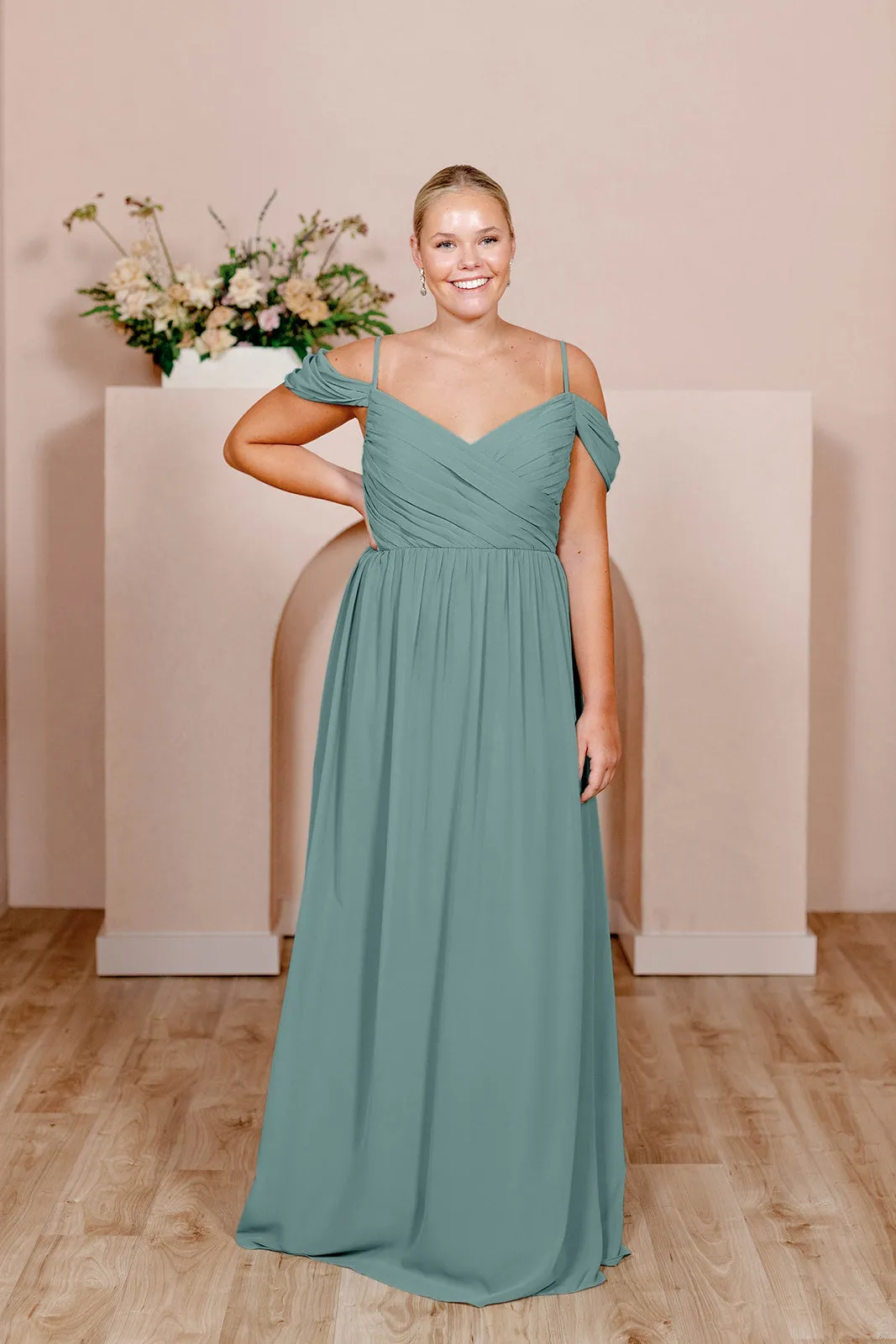 Lily Chiffon Dress | Made To Order