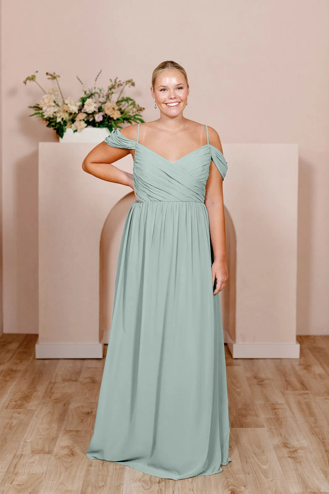 Lily Chiffon Dress | Made To Order