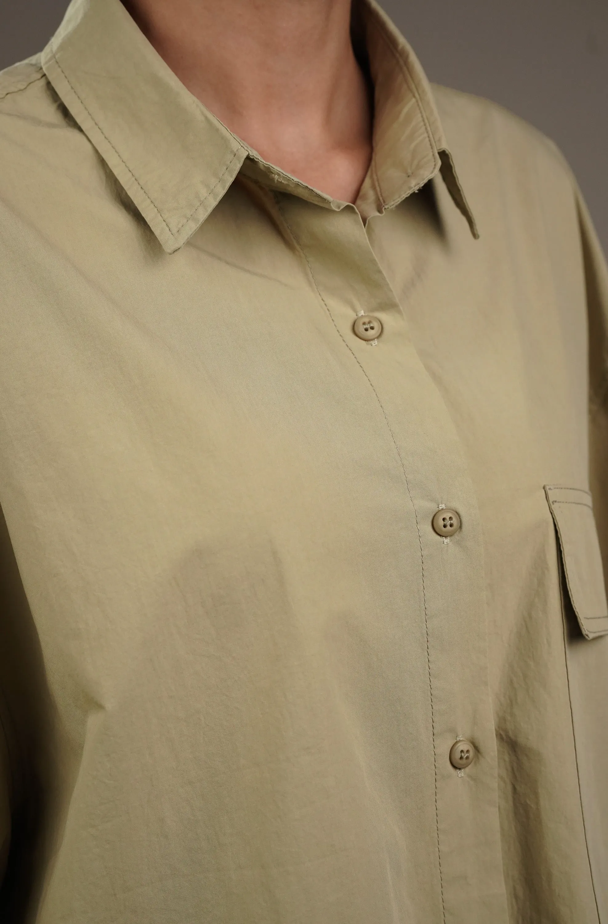 Lily Oversized Collared Shirt