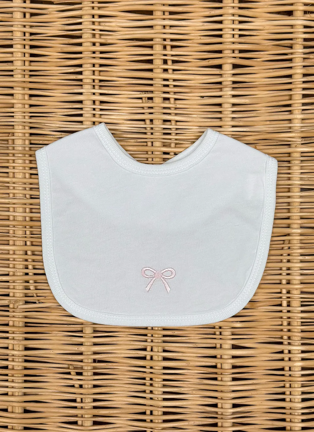 Little bow jersey bib