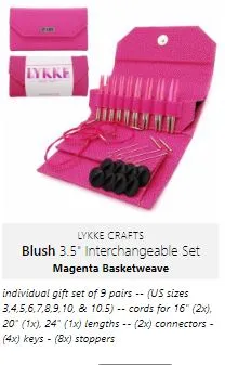 LYKKE BLUSH INTERCHANGEABLE GIFT SETS