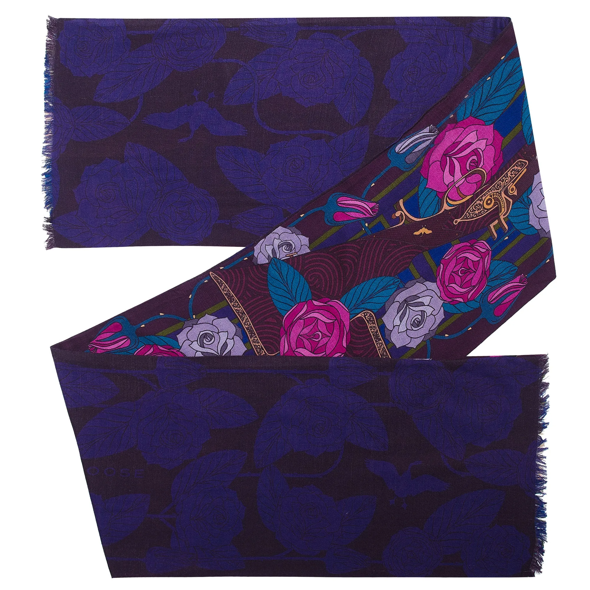 Maharaja's Rifle – Florence, Reversible Long Scarf