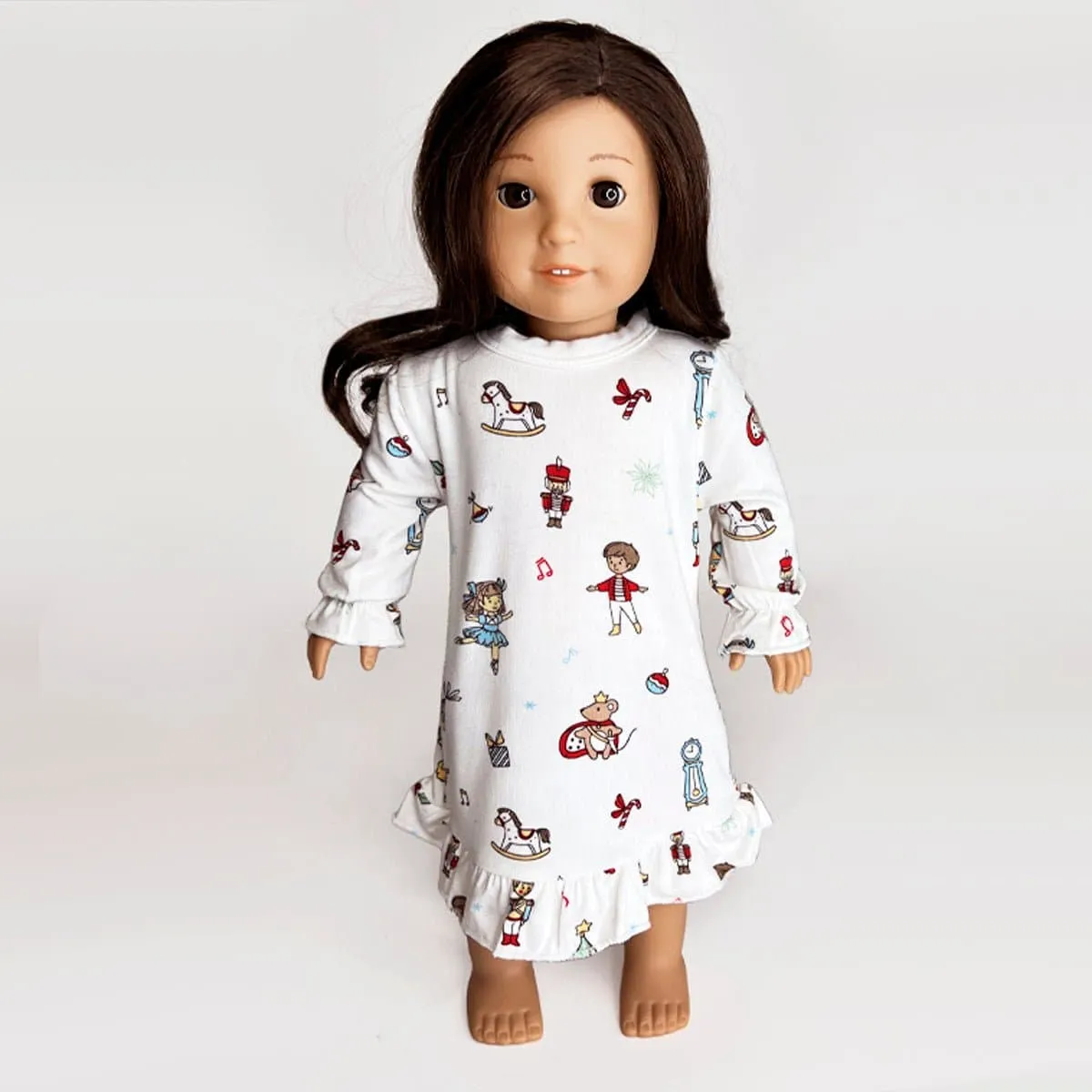 Matching Girls' 18" Doll Dress