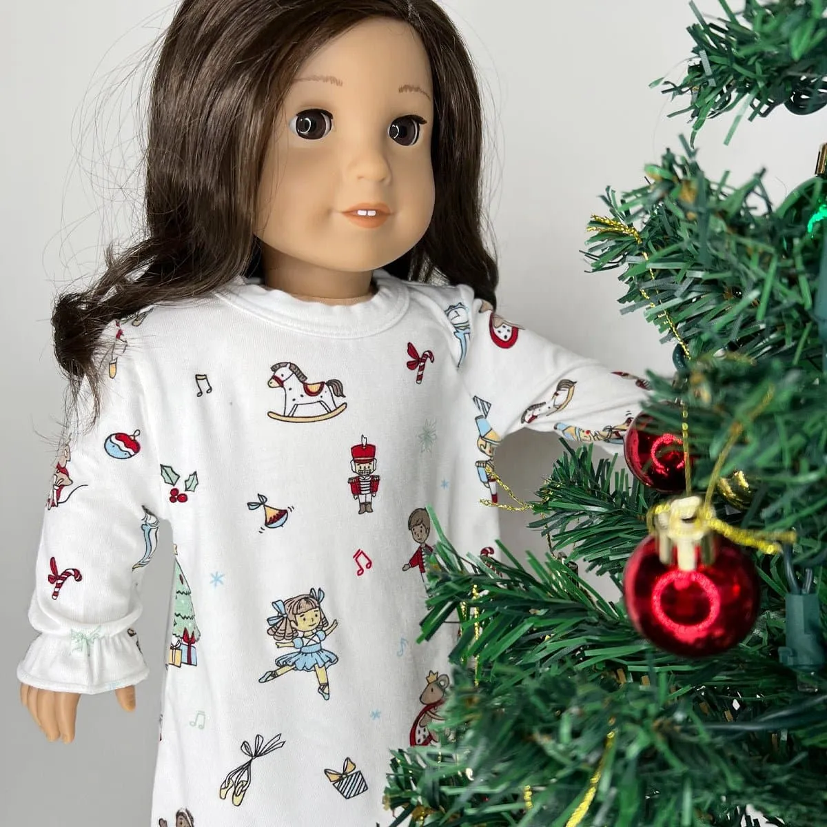 Matching Girls' 18" Doll Dress