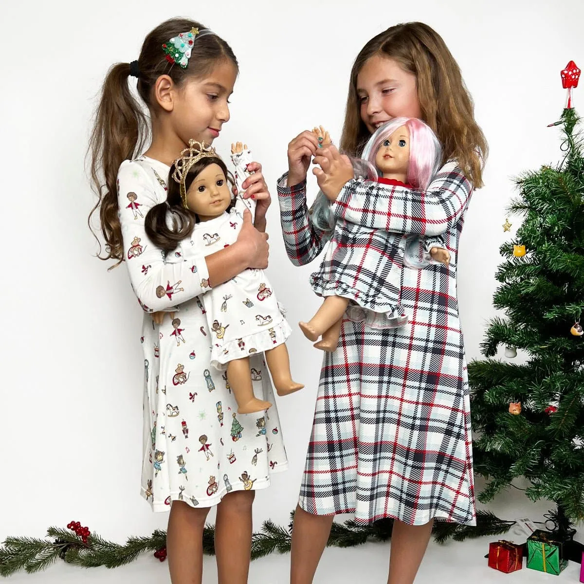 Matching Girls' 18" Doll Dress