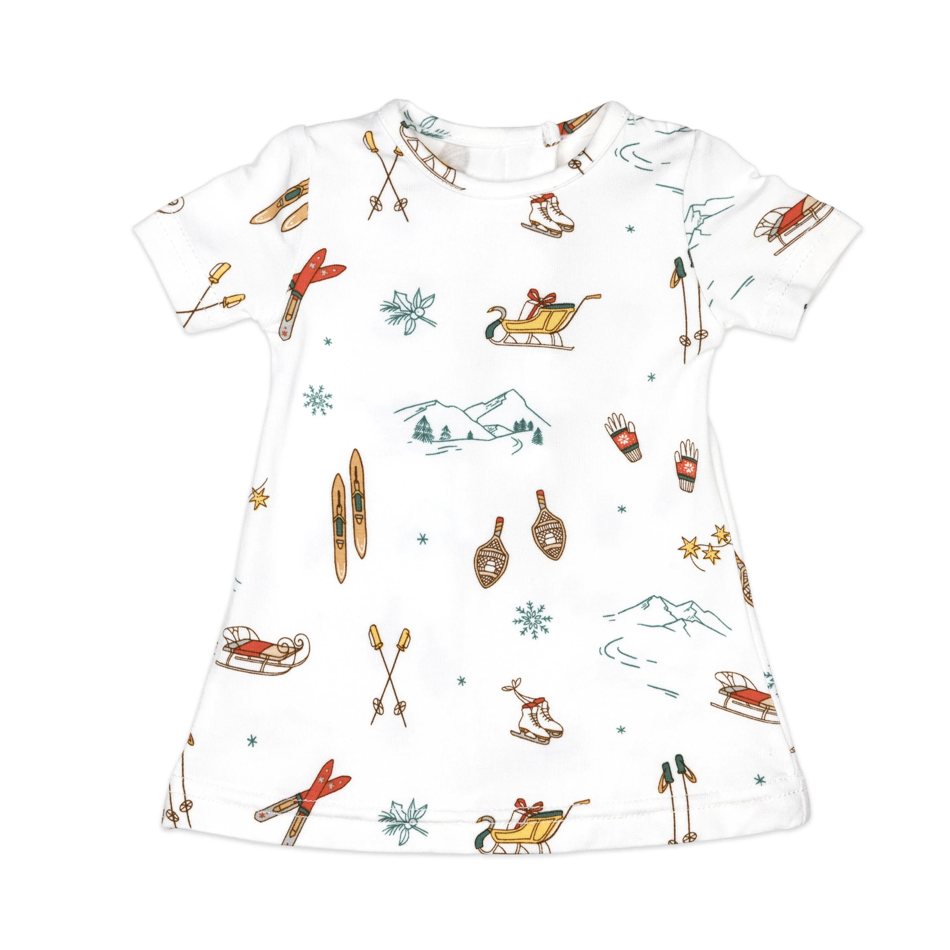 Matching Girls' 18" Doll Dress