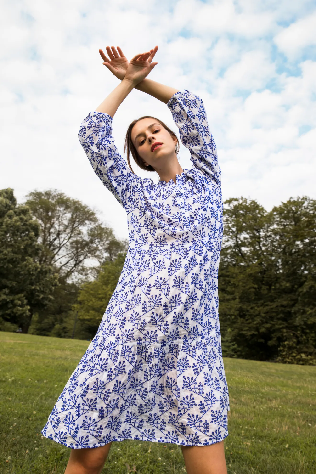 Matilda Blue Blouse