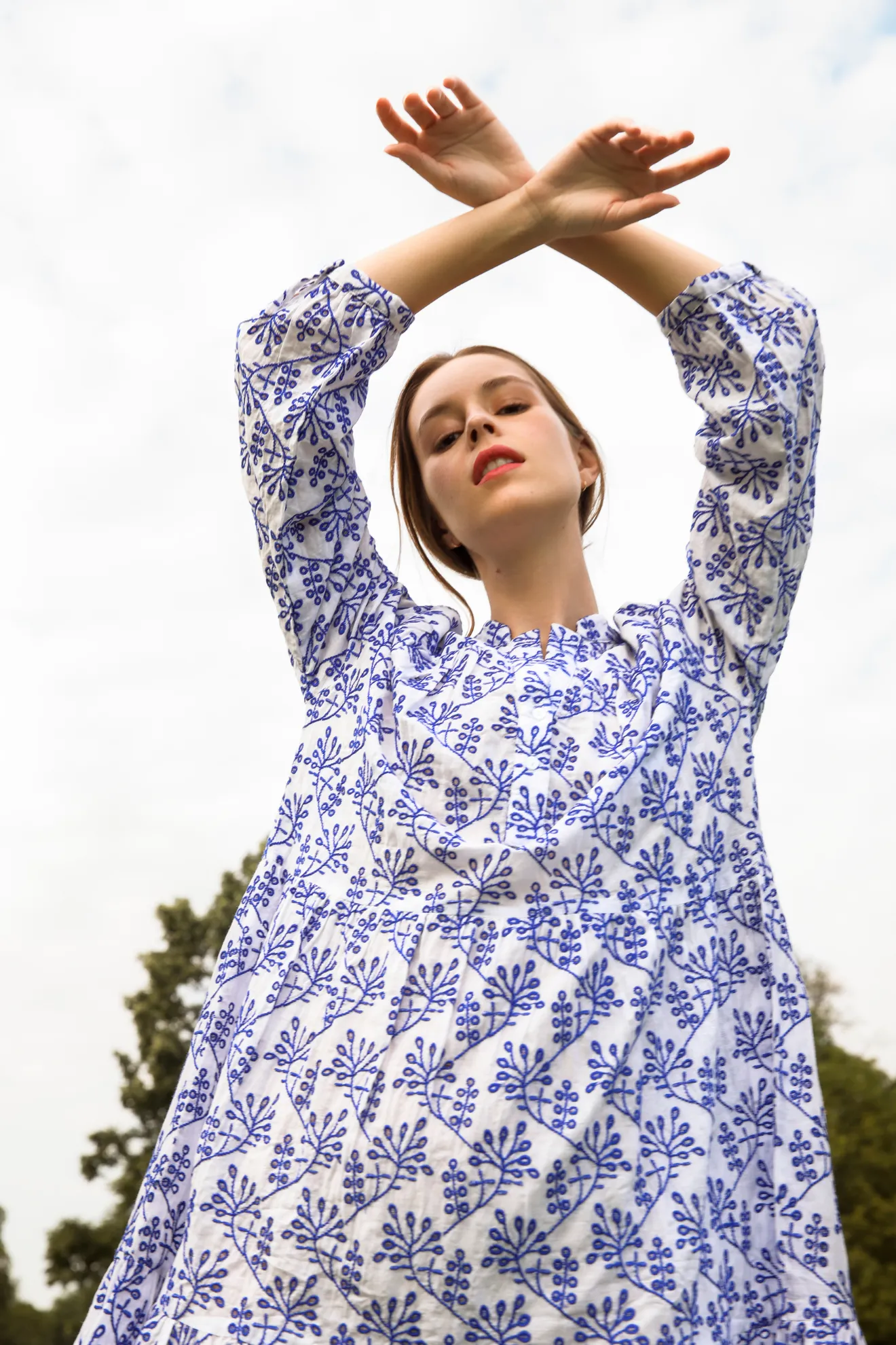 Matilda Blue Blouse