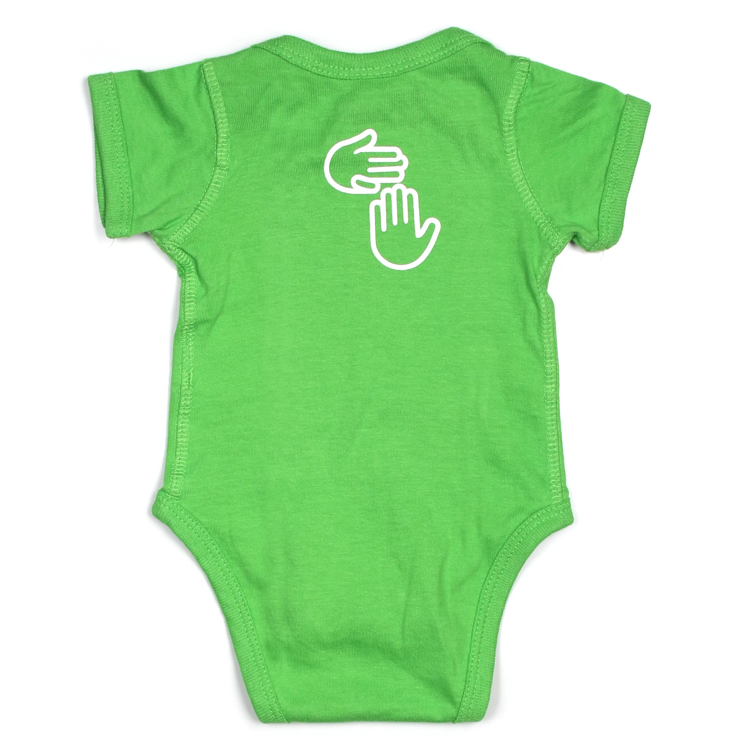 Michigan Hands Onesie (Apple)