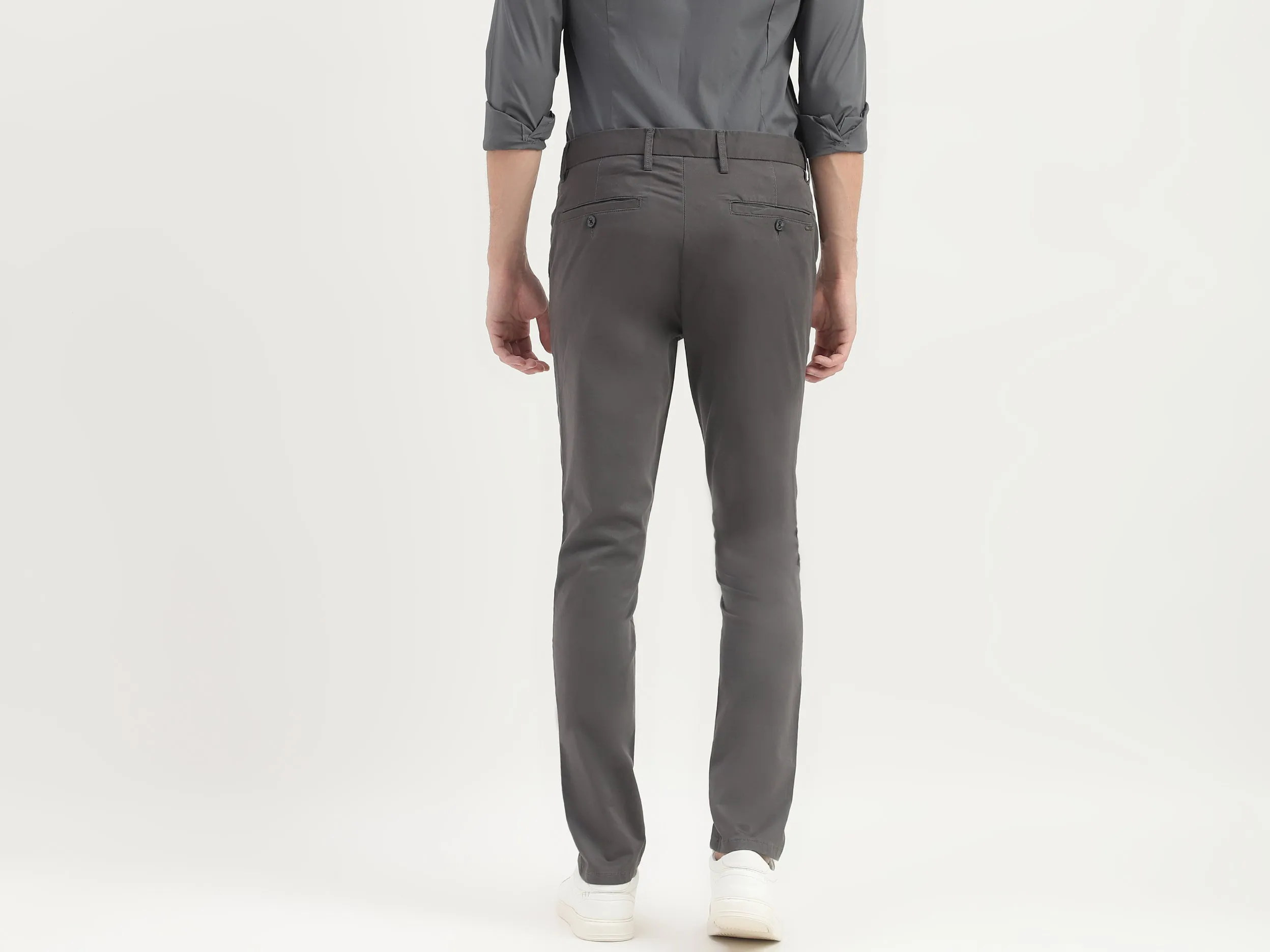 Monotone Slim Fit Trousers