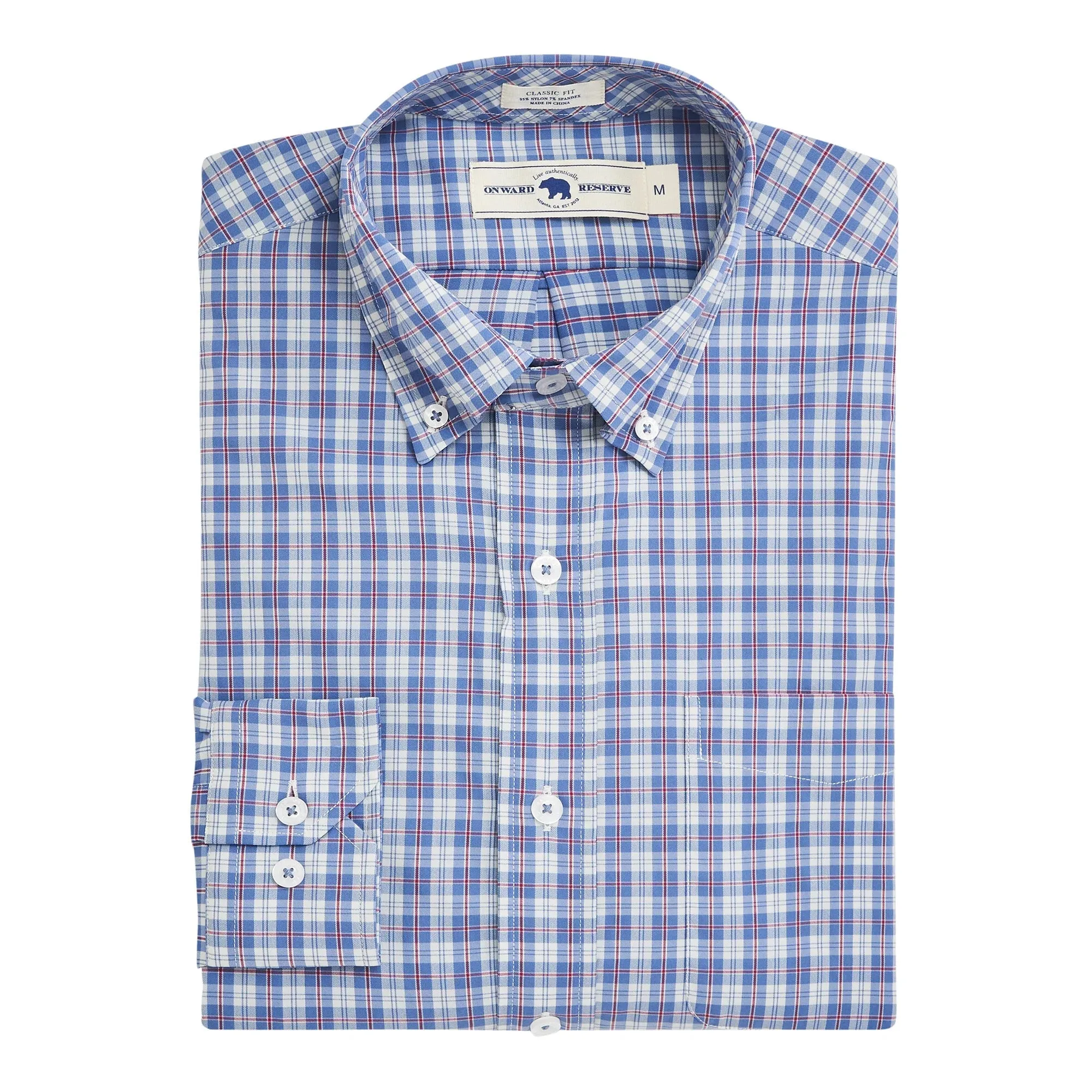 Onward Reserve Applecross Classic Fit Performance Button Down