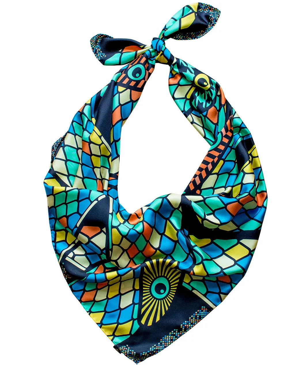 Ouroboros, Brighton – Large Silk Scarf