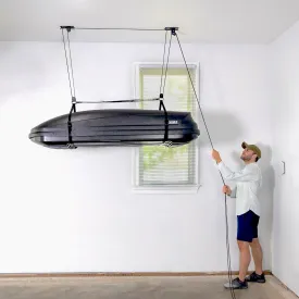 OUTLET | Essential Cargo Box Garage Ceiling Storage Hoist | Holds up to 150 lbs