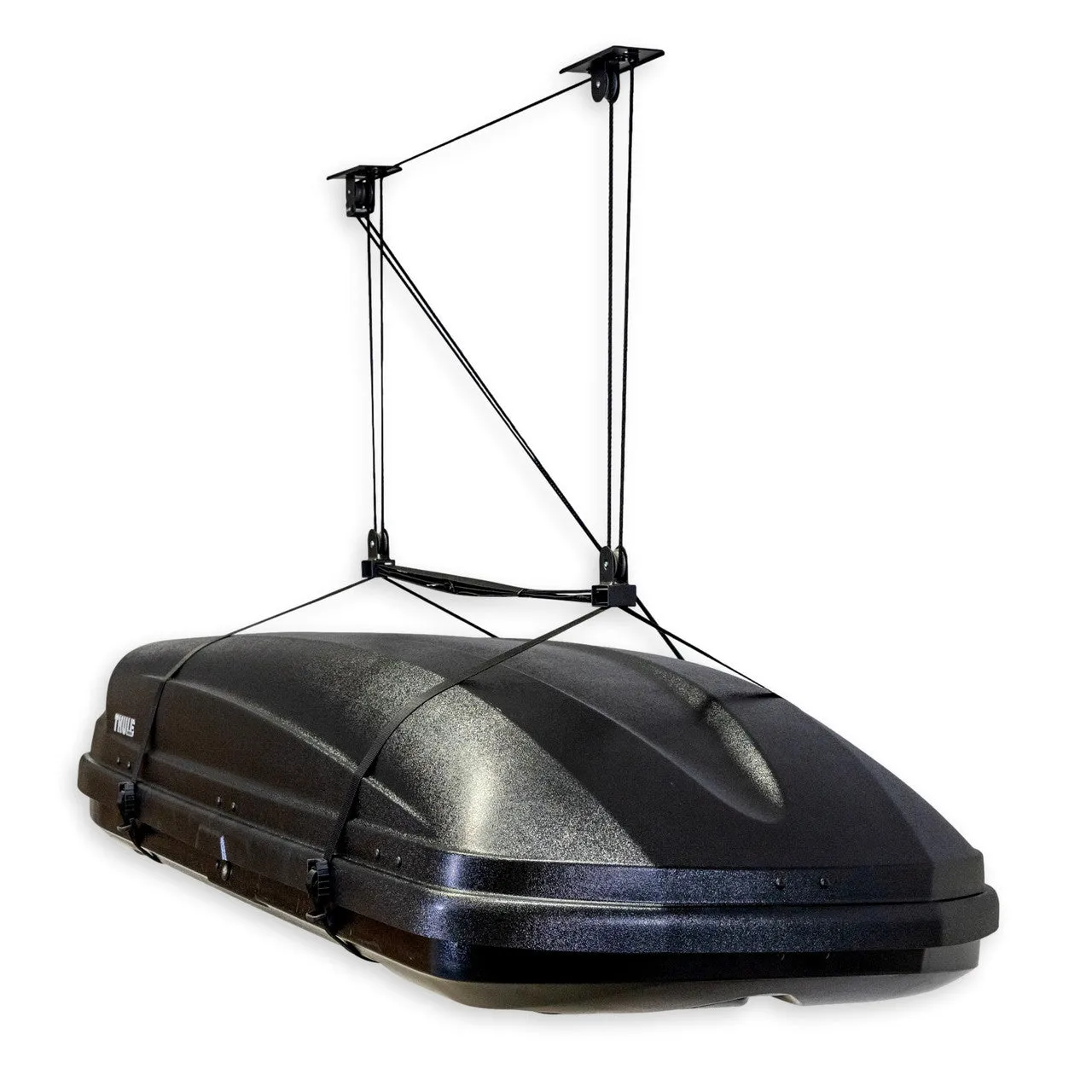 OUTLET | Essential Cargo Box Garage Ceiling Storage Hoist | Holds up to 150 lbs