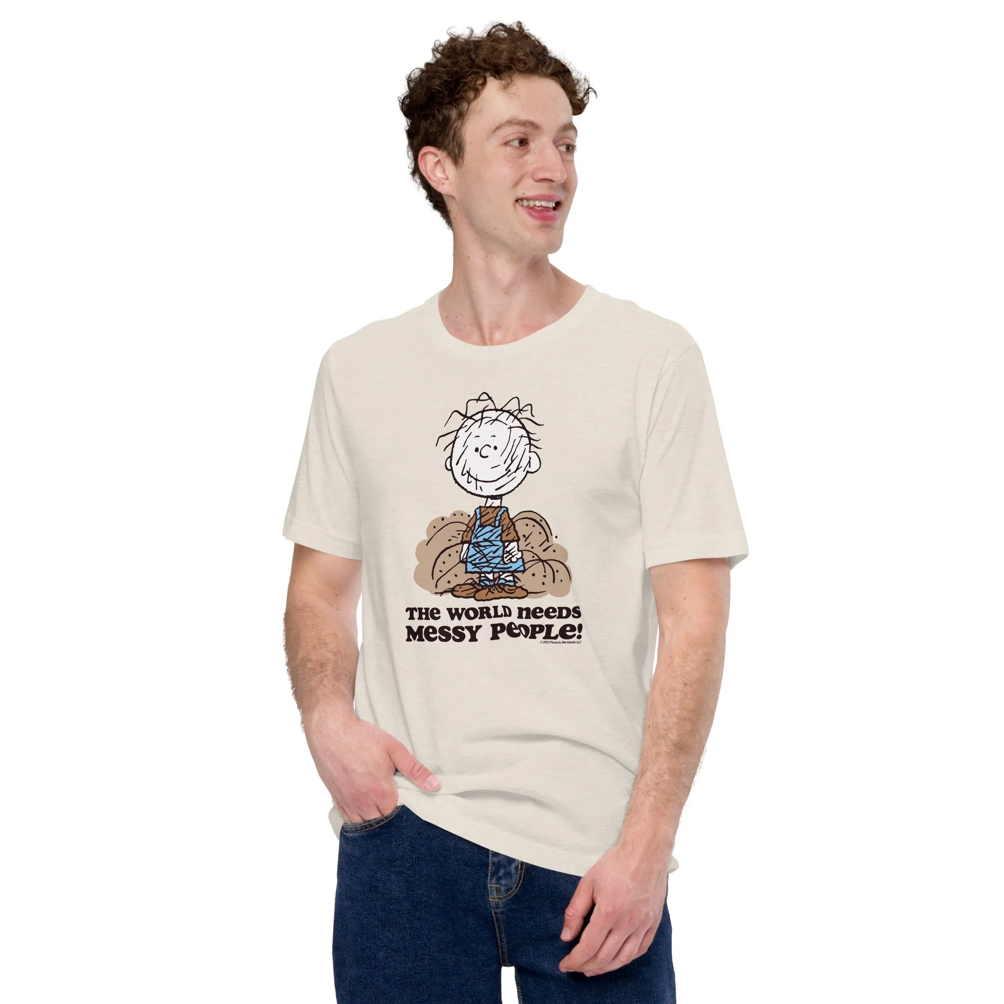 PigPen Messy People Adult T-Shirt