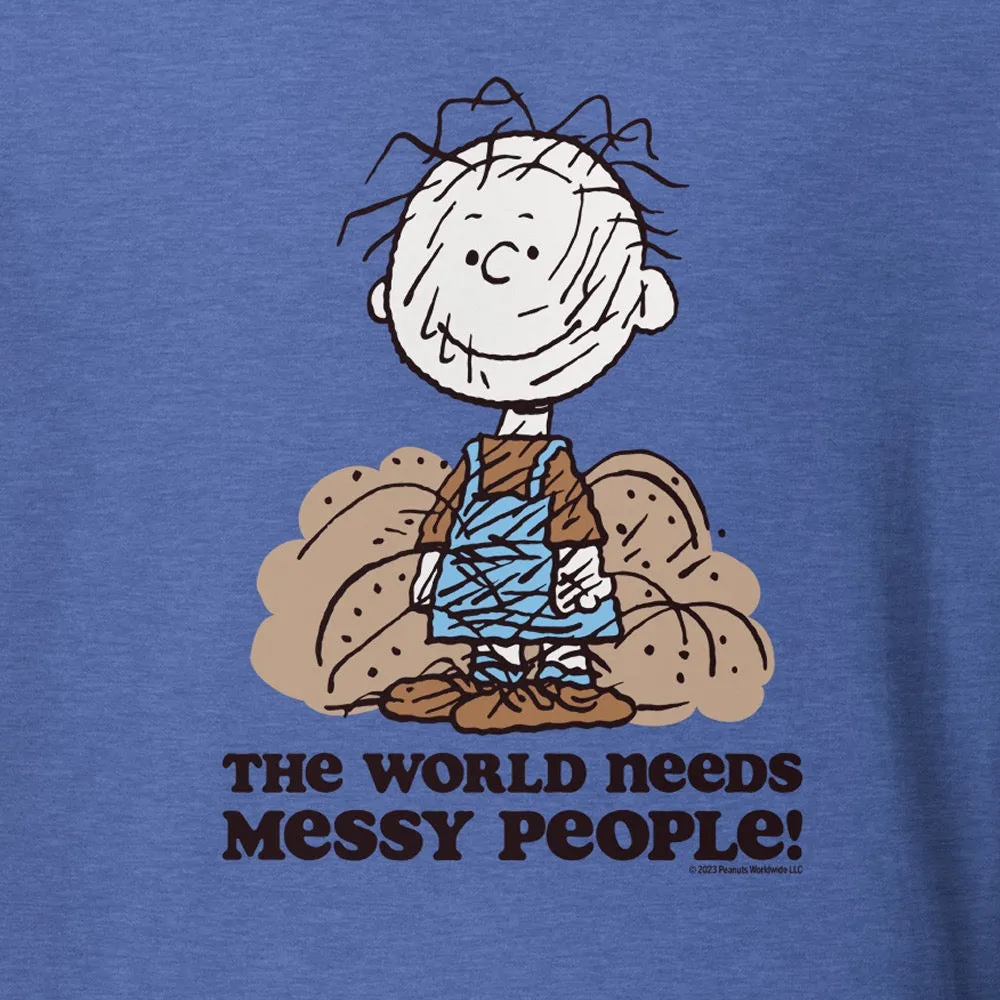 PigPen Messy People Adult T-Shirt