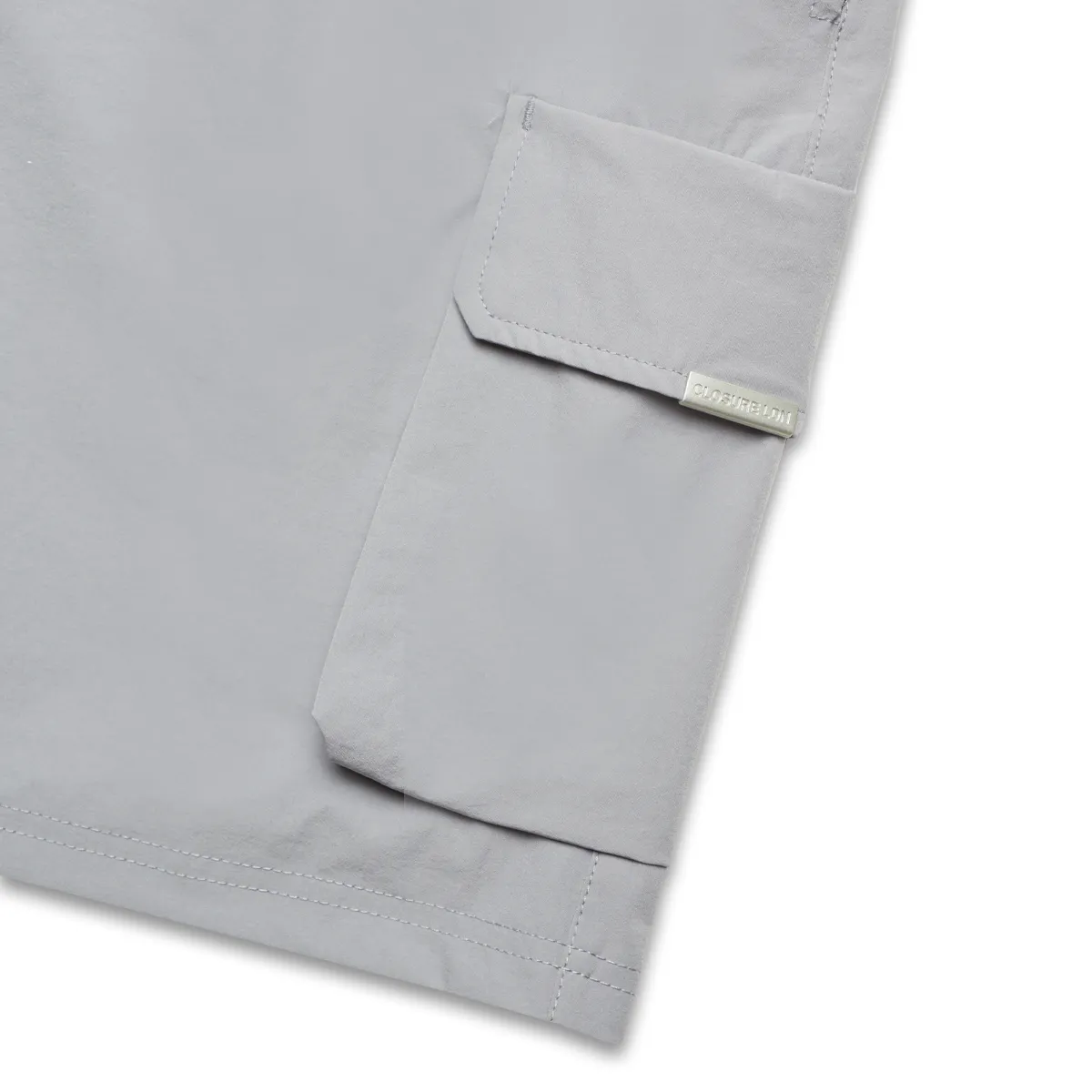 Premium Tech Cargo Short | Ice Grey
