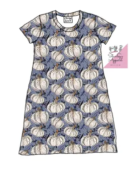 Pumpkin kids T-shirt dress