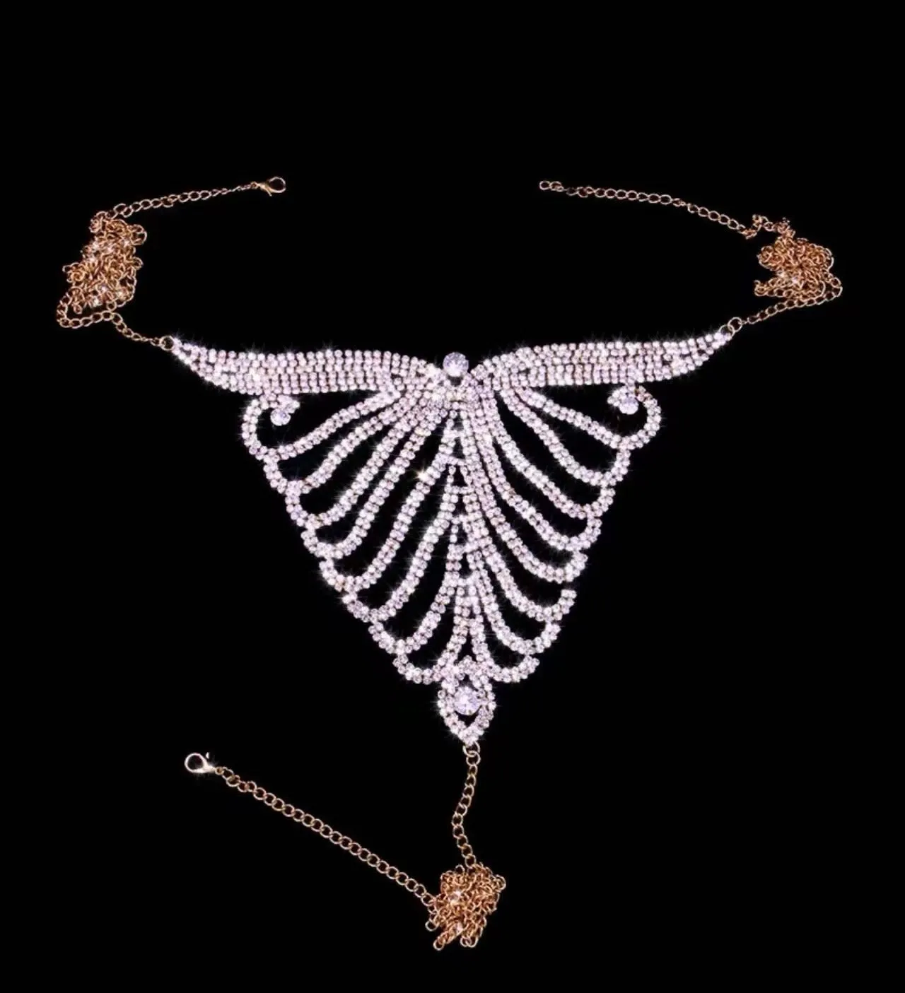 Rhinestone Full Body Design Bikini Sets