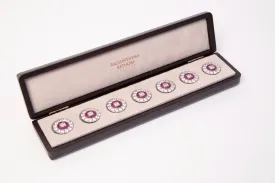 RR SILVER ACHKAN BUTTON SETS