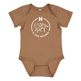 Southern Alphabet Series Onesies N is for Nutmeg
