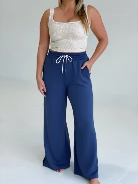 The Dive High Rise Pants - Blue Indigo