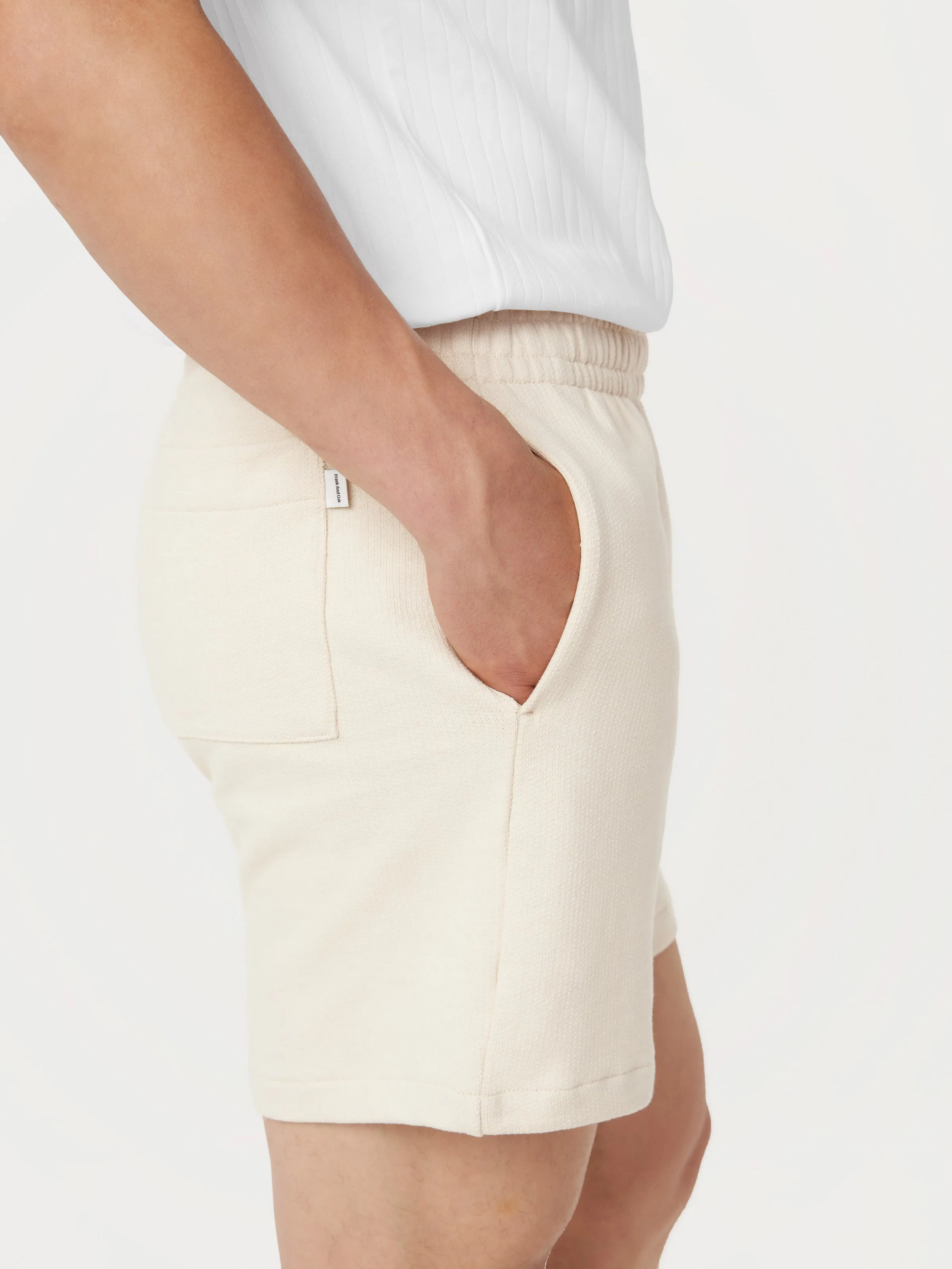 The Owen French Terry Short in Oatmeal