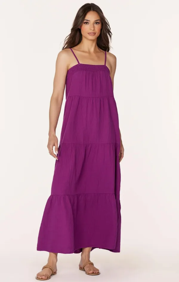 Tiered Cami Maxi Dress