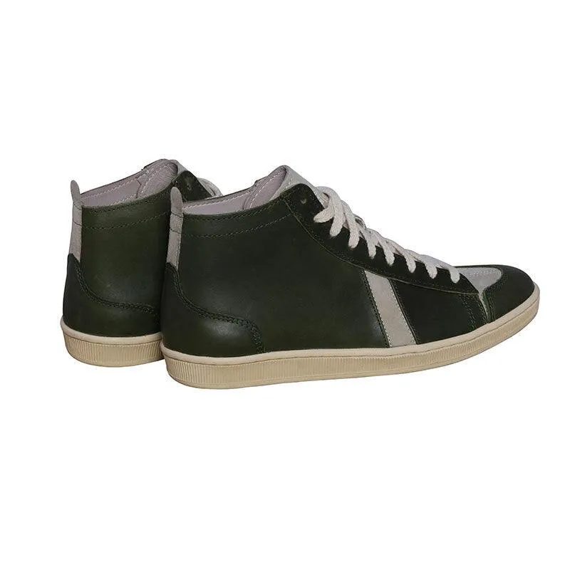 Tsagué Pull-up Leather Green
